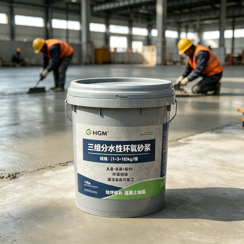 新邱三组份水性环氧砂浆